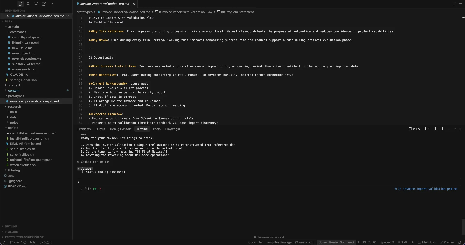A before-and-after diagram contrasting the old scattered toolset with the new automated Claude Code operating system